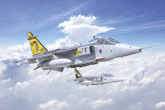 Italeri 1:72 Sepecat Jaguar GR.1-3 R.A.F Modellfly