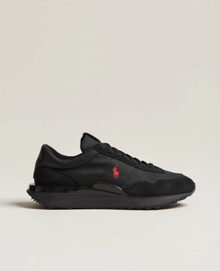 Polo Ralph Lauren Train 89 Running Sneaker Black/Red Polo Ralph Lauren Train 89 Running Sneaker Black/Red