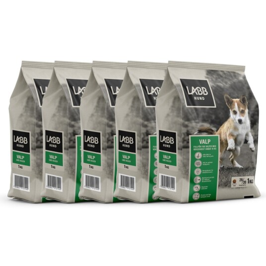 Labb Valp Små 5X3Kg
