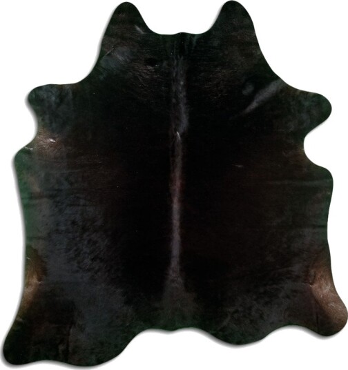 Kuskinn   Svart 1657 Størrelse: 210 x 180 cm