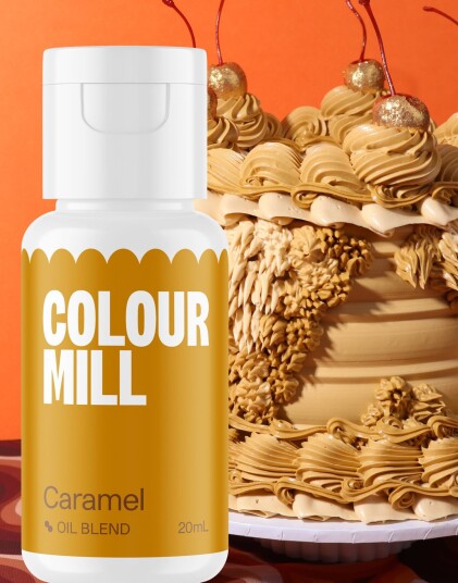 Colour Mill Oljebasert Farge Caramel 20ml | Slikkepott.No Colour Mill Oljebasert Farge Caramel 20ml | Slikkepott.No