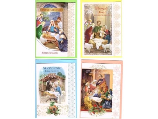 Top Graphic Pass B6 Christmas BNM religion 10stk MIX
