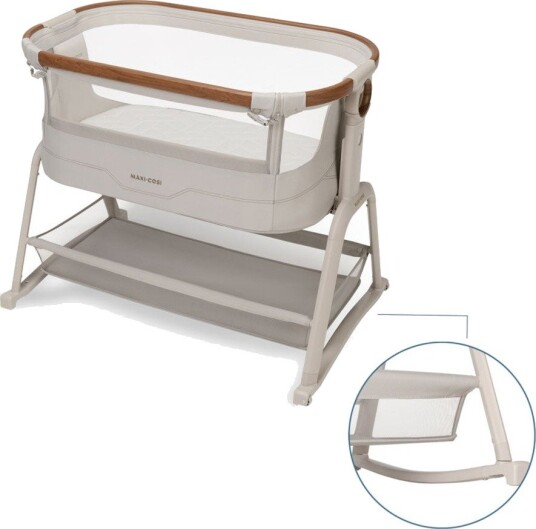 Maxi-Cosi Iora Plus Bedside Crib Elegance Beige Maxi-Cosi Iora Plus Bedside Crib Elegance Beige