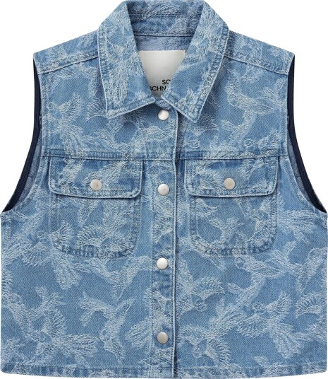 Sofie Schnoor Young Carolesy Vest Blue 140