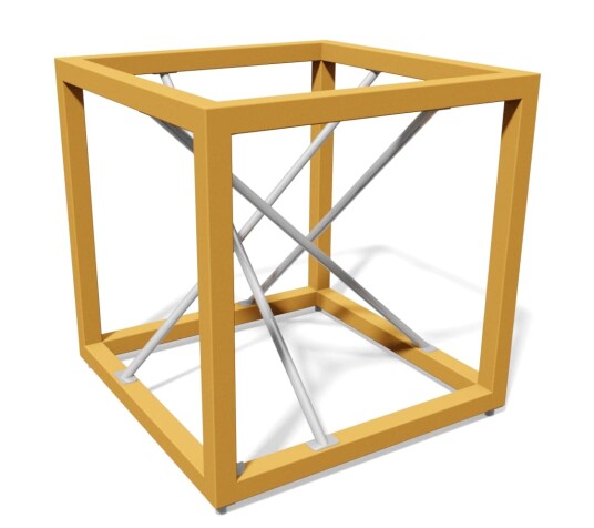 Lekeapparat Box modell 1 Lys limtre i furu Lekeapparat Box modell 1 Lys limtre i furu