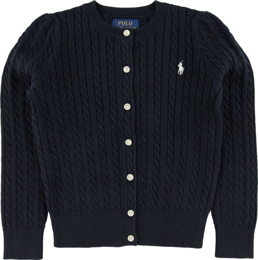 Polo Ralph Lauren Girl Cardigan Hunter Navy 3 år
