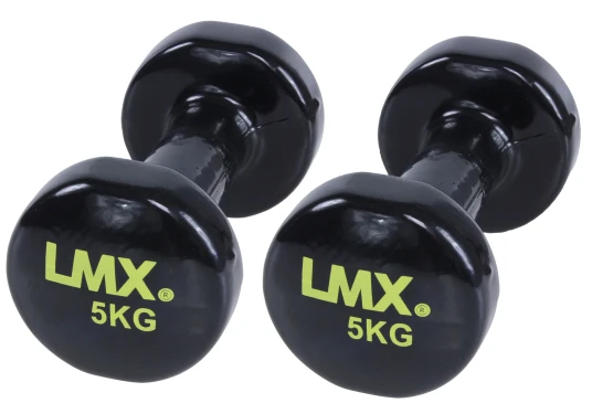 LMX. Vinyl Manualsett 5 kg Black LMX. Vinyl Manualsett 5 kg Black