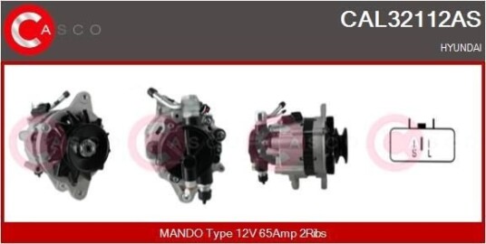 Dynamo CASCO CAL32112AS Dynamo CASCO CAL32112AS