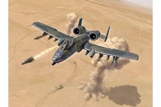 Italeri A-10 GULF WAR 1:72 Modellfly
