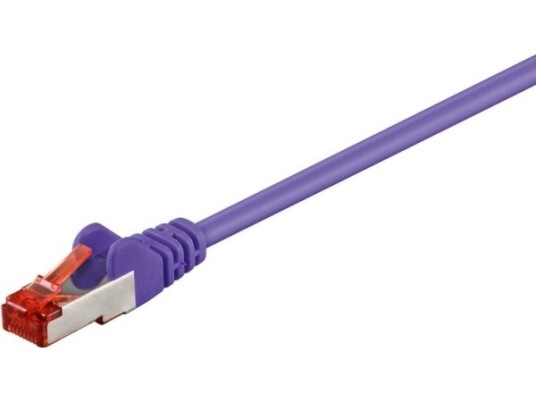 Microconnect Nettverkskabel Rj-45 Hann Til Rj-45 Hann 1.5 M Sftp Pimf Cat 6 Halogenfri Uten Hindringer Flertrådet Purpur
