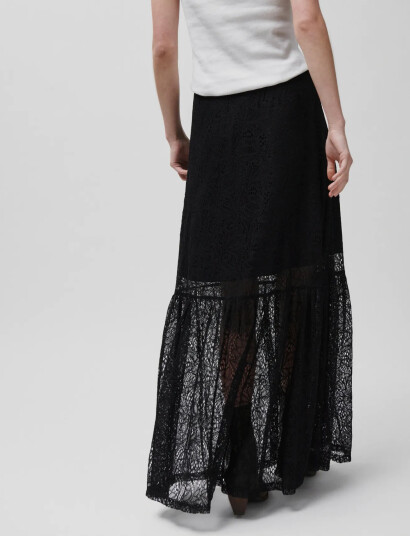 2NDDAY 2Nd Cleam Airy Lace Black XS