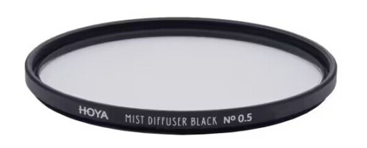 Hoya Mist Diffuser Black No0.5 5 8 cm Diffusjonskamerafilter Ingen belegg 1 stykker
