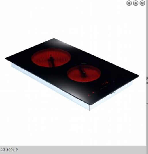 Silverline keramisk platetopp Svart JG 3001 P Silverline keramisk platetopp Svart JG 3001 P