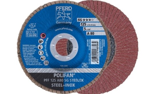 Pferd Polifan Flap Discs Aluminium Oxide A Sg Steelox 12,5 Cm 10 Stykker Pferd Polifan Flap Discs Aluminium Oxide A Sg Steelox 12,5 Cm 10 Stykker