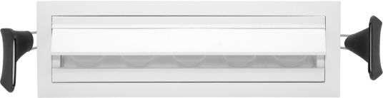 Ledpro Cold 5 WallWash IP43 sort/hvit Ledpro Cold 5 WallWash IP43 sort/hvit