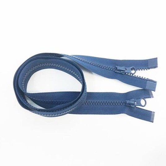 GLIDELÅS DELRIN 5mm 90cm 2 VEIS DELBAR MARINEBLÅ