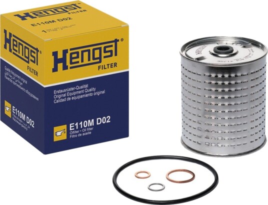 Oljefilter HENGST FILTER E110M D02 Oljefilter HENGST FILTER E110M D02