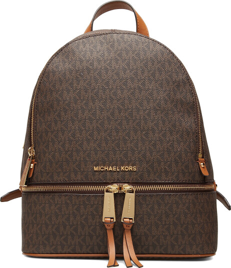 Michael Kors Md Backpack - Brown - ONE SIZE Michael Kors Md Backpack - Brown - ONE SIZE
