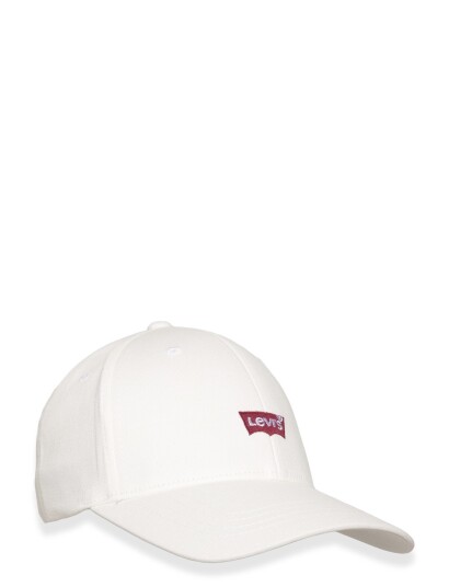 Levi"s® Housemark Flexfit Cap Bright W White ONE SIZE Levi"s® Housemark Flexfit Cap Bright W White ONE SIZE