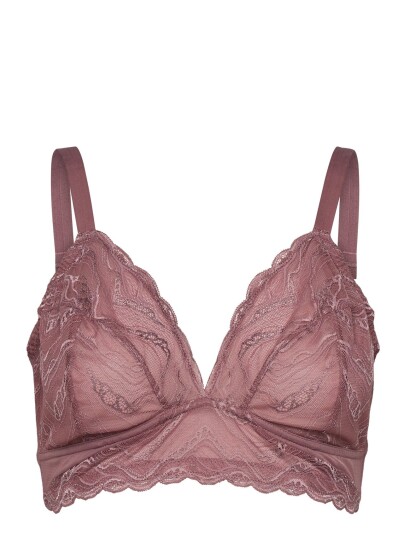 CALVIN KLEIN Unlined Triangle Rosa XS