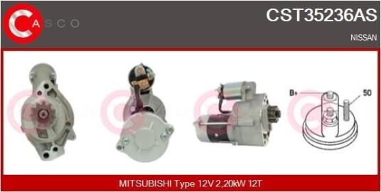 Starter CASCO CST35236AS