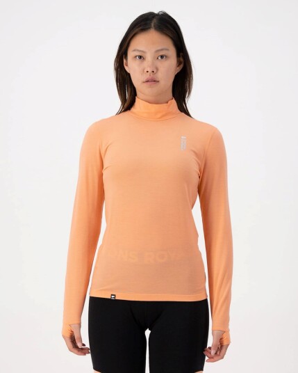 Mons Royale Cascade Merino Flex 200 Mock Neck W's Punch S Mons Royale Cascade Merino Flex 200 Mock Neck W's Punch S