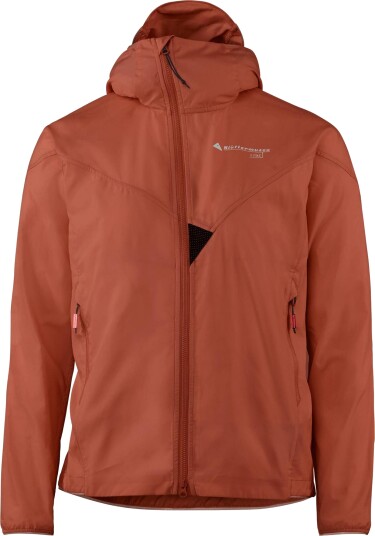 Klättermusen Women"s Eitre Zip Hood Jacket Stone Red L