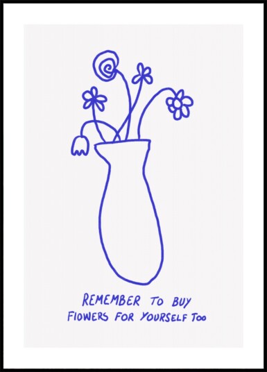 Self Care Blooms Plakat / 40x50