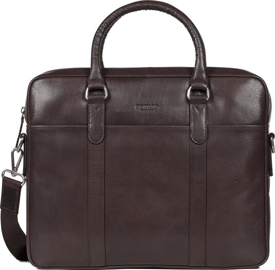 Howard London Laptop Bag Kieran DARK BROWN One Size Howard London Laptop Bag Kieran DARK BROWN One Size