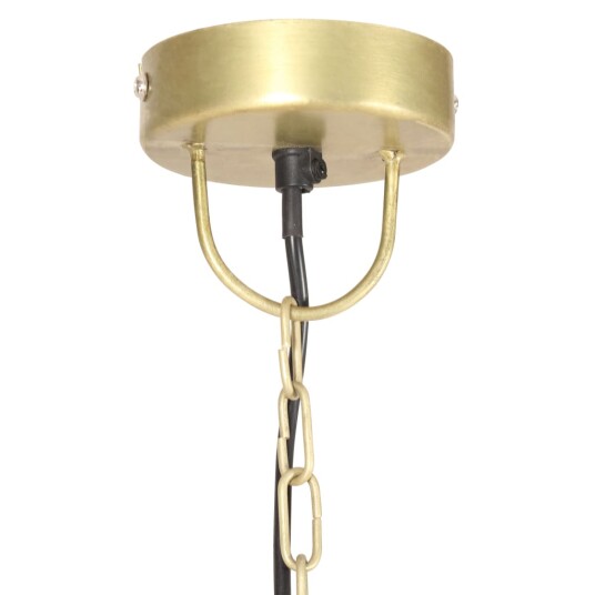 vidaXL Industriell vintage hengelampe 25 W messing rund 41 cm E27 vidaXL Industriell vintage hengelampe 25 W messing rund 41 cm E27