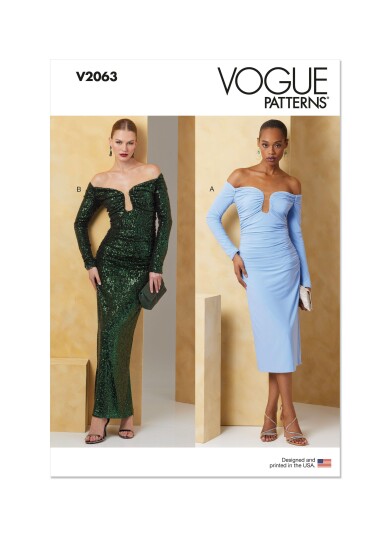 Vogue 2063 Kjole Y5 (18-20-22-24-26)