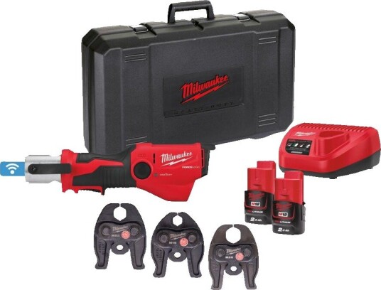Milwaukee Pressmaskin Hpt-202C Med Batteri Og Lader