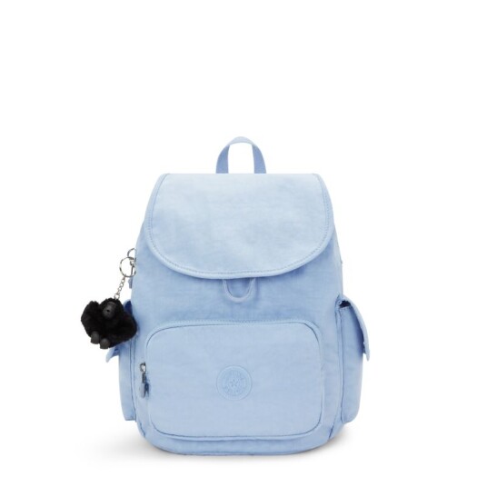 Kipling City Pack S liten ryggsekk Cloudy Sky Blue
