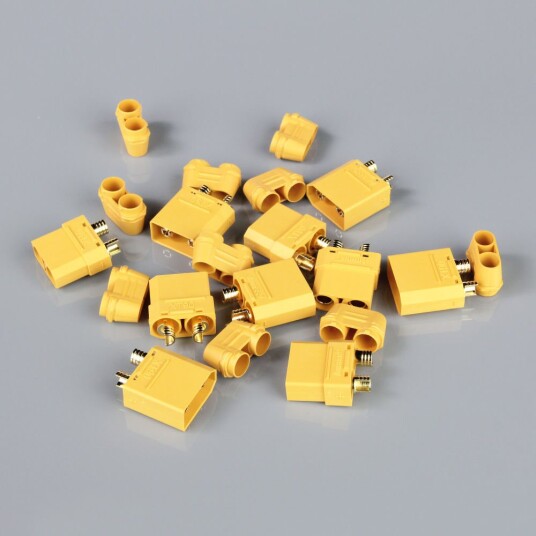 Radient 010041 XT90 PAIRS WITH CAP END 5PCS Radient 010041 XT90 PAIRS WITH CAP END 5PCS