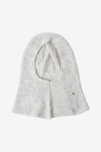 Mos Mosh Balaklava mmThora Balaclava Knit Hat Grå Mos Mosh Balaklava mmThora Balaclava Knit Hat Grå
