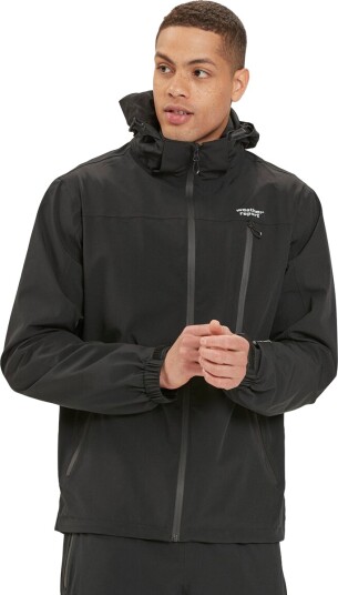 Weather Report Delton Regnjakke Herre Svart 5XL