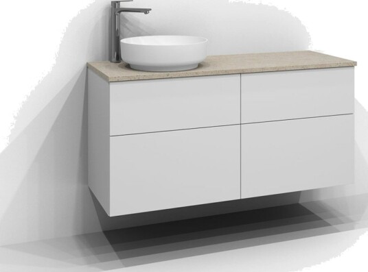 Svedbergs Poem Benkeplate Kvarts / 120cm Venstre SV-21202-V Svedbergs Poem Benkeplate Kvarts / 120cm Venstre SV-21202-V
