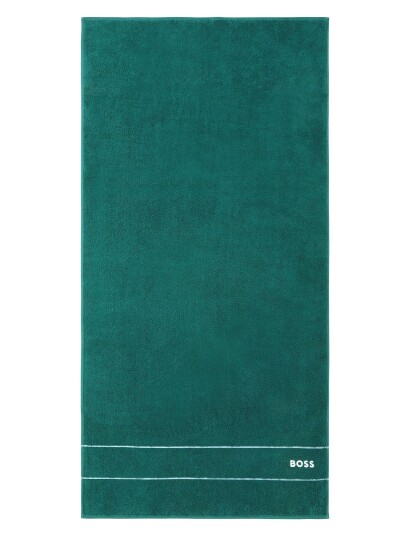 Hugo Boss Plain Guest Towel Green Home EVERGLN 40X60CM