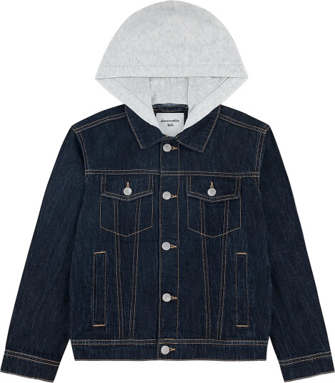 Abercrombie Kids Dj Denim Jackets   Navy   132/140