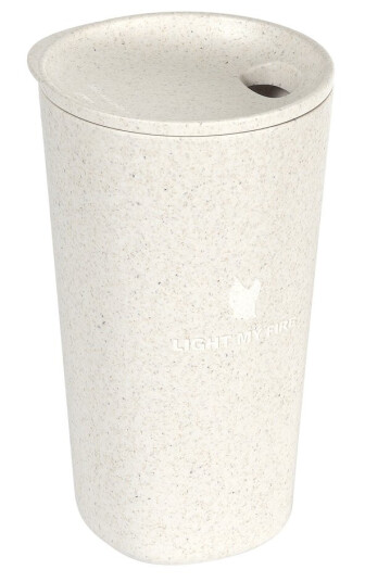 Light My Fire MyCup'n Lid Kopp Bio Large 50 cl Cream Light My Fire MyCup'n Lid Kopp Bio Large 50 cl Cream