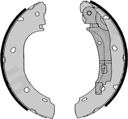 STARLINE BC 08540 Bremsesko sett