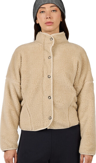 ROSSIGNOL W Alltrack Snap Sherpa Jkt - Beige - M ROSSIGNOL W Alltrack Snap Sherpa Jkt - Beige - M