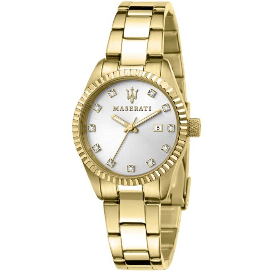 Maserati R8853100506 - Dame - 31 mm - Analog - Kvarts urverk - Mineralglas Maserati R8853100506 - Dame - 31 mm - Analog - Kvarts urverk - Mineralglas