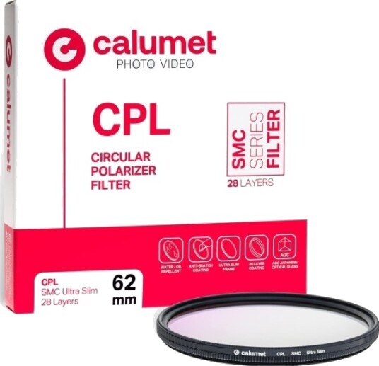 Calumet Calumet Filter Cpl Smc 62Mm Ultra Slim 28 Layers