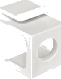 Delock Modulinnlegshette Hvit En Pakke 4