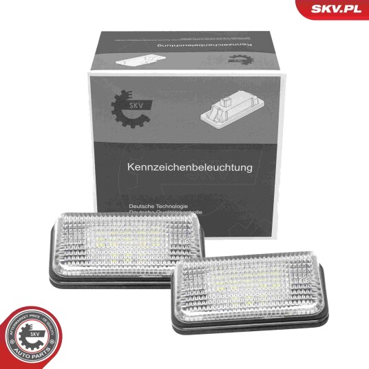 Nummerskiltlys ESEN SKV 72SKV575