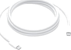 Apple USB-C Kabel 2m 240W Hvit for Hurtiglading