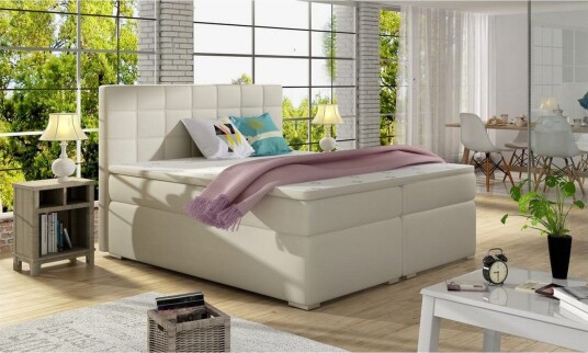 Kontinentalsäng utan ställbar säng Eltap Beige 140x200 Kontinentalsäng utan ställbar säng Eltap Beige 140x200