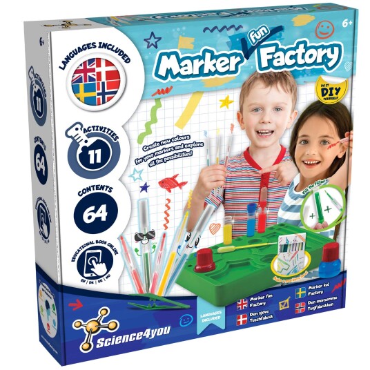 Science4you Marker Factory DIY-sett Science4you Marker Factory DIY-sett