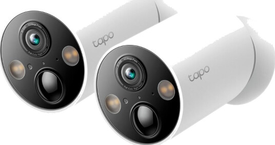 TP-Link Tapo C425 Trådløst Utendørs Overvåkingskamera 2-pakning